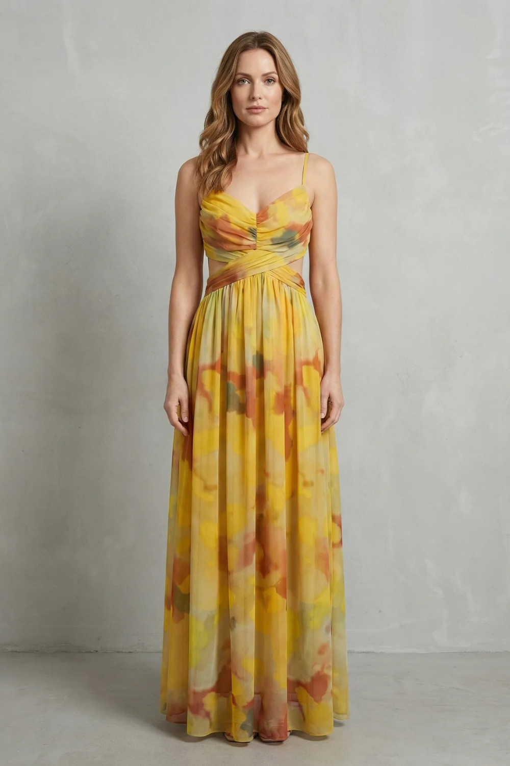 Aurellia – Watercolour romance – Sleeveless maxi dress-10598697566551-OLVIA ROSE LONDON