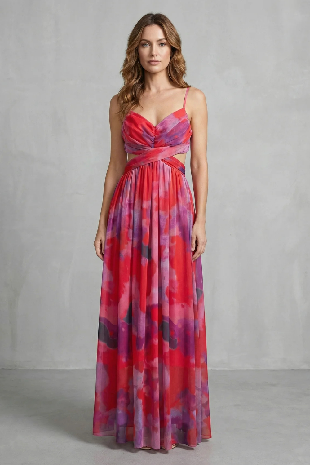 Aurellia Watercolour romance Sleeveless maxi dress Aurellia Watercolour romance Sleeveless maxi dress