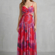 Aurellia – Watercolour romance – Sleeveless maxi dress