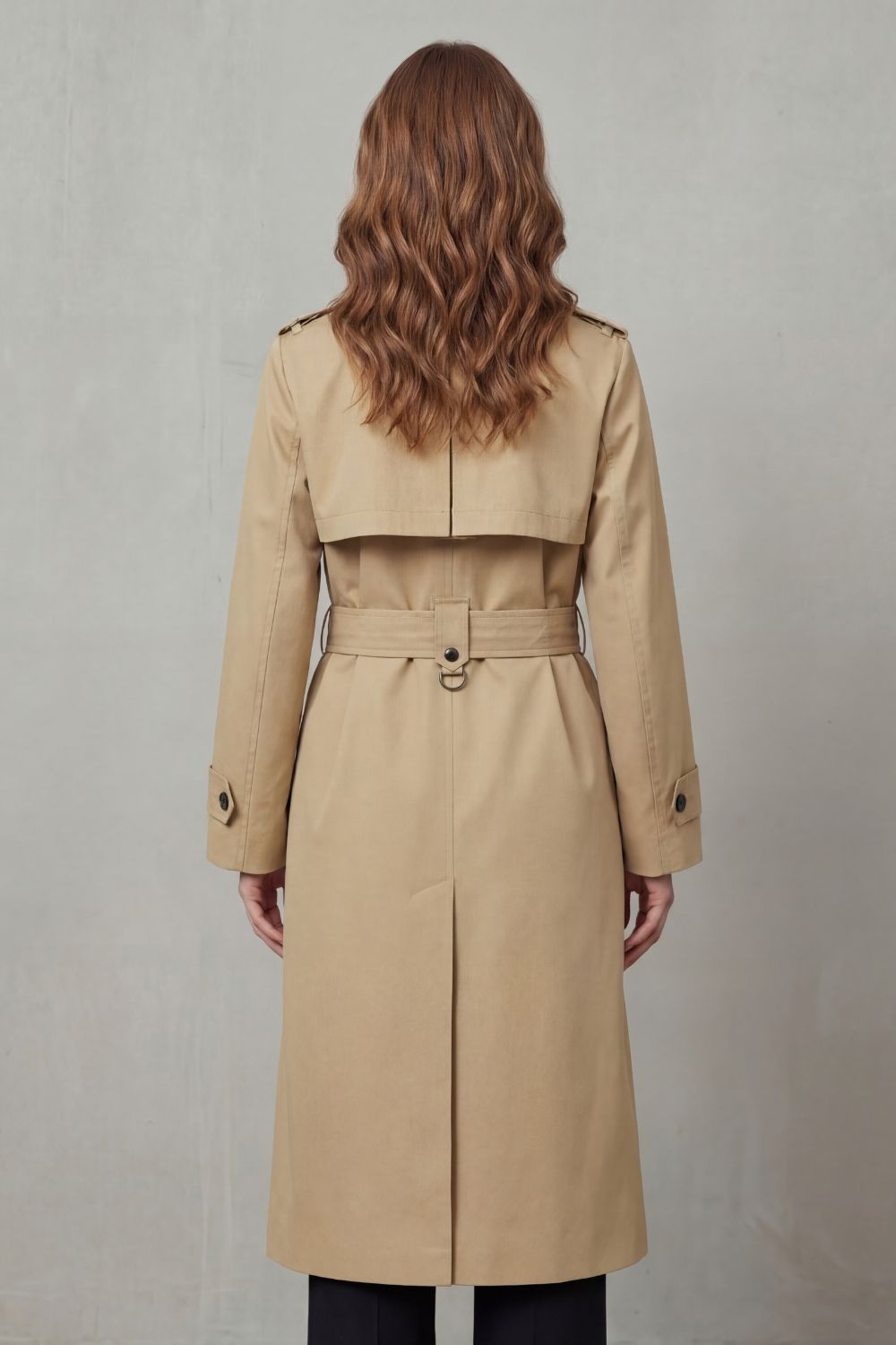 Sorellia – Classic cut – Double-breasted trench coat-10472591393111-OLVIA ROSE LONDON