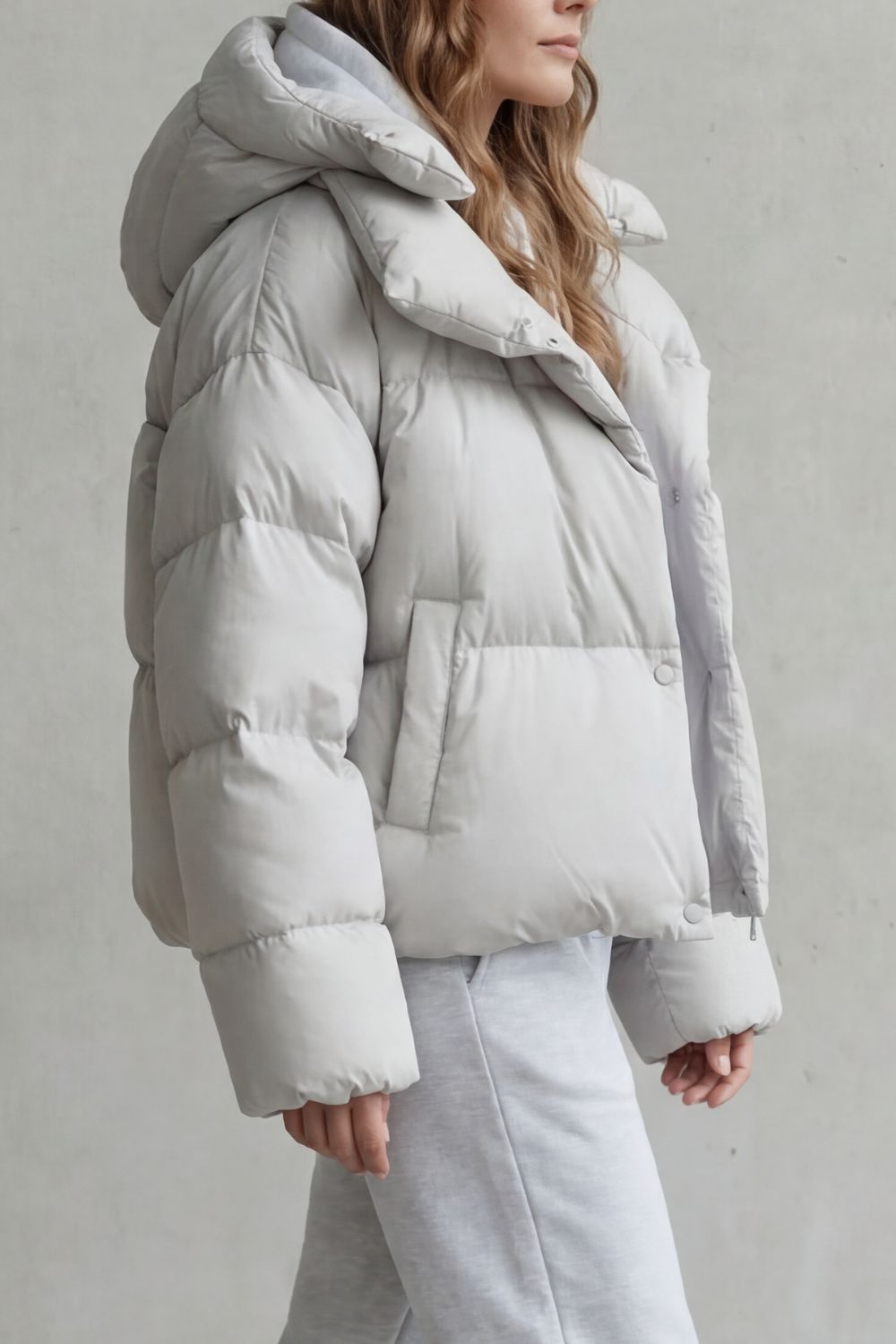 Elvéra – Cloud padded – Cropped puffer jacket-10472150925655-OLVIA ROSE LONDON