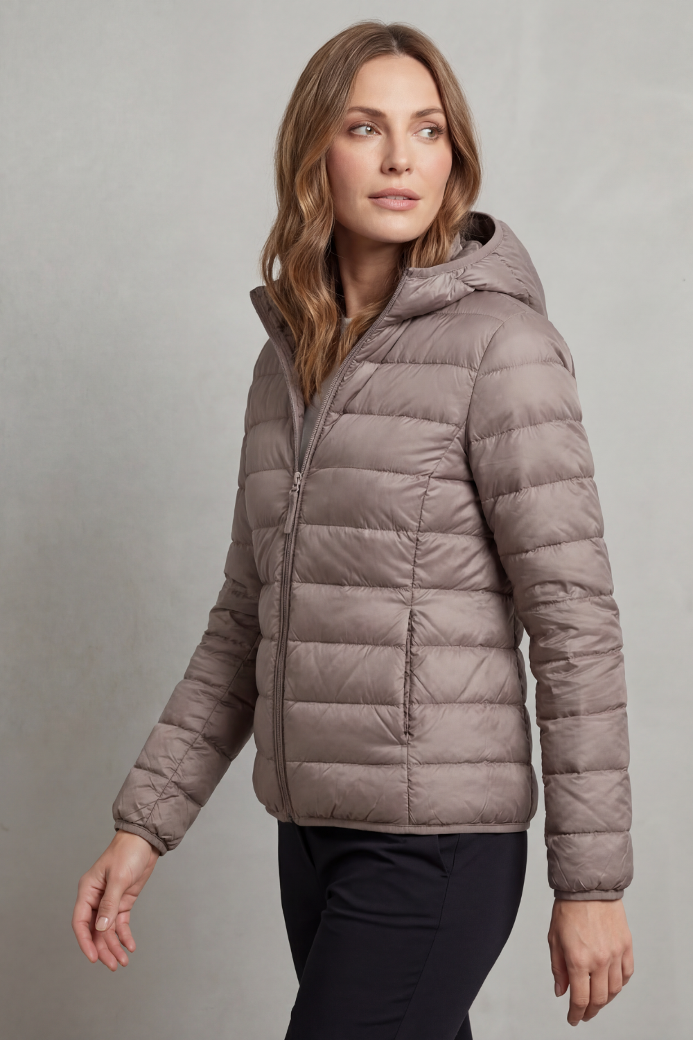 Aela – Ultra light – Packable hooded puffer-10469896880471-OLVIA ROSE LONDON