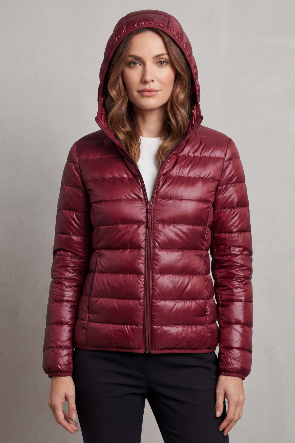 Aela – Ultra light – Packable hooded puffer-10469896880471-OLVIA ROSE LONDON