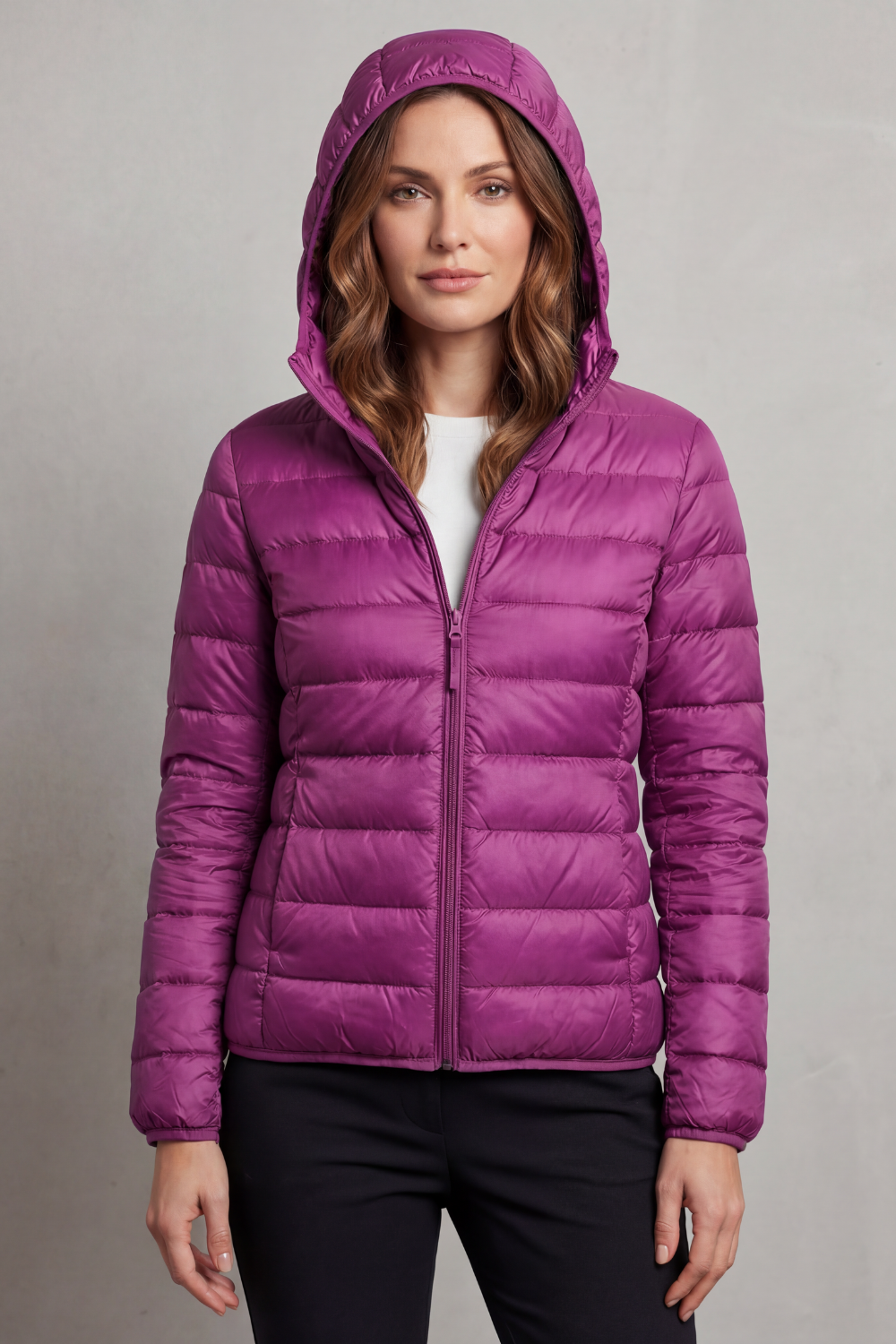 Aela – Ultra light – Packable hooded puffer-10469896880471-OLVIA ROSE LONDON