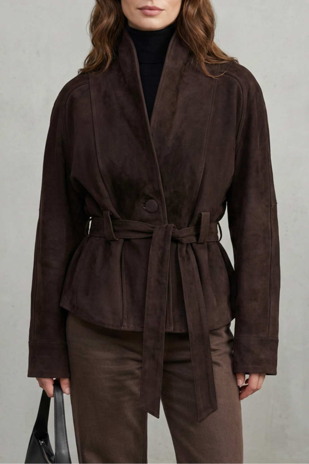 Alette – Cropped Double-Breasted Wool Jacket – French Elegance-10494046503255-OLVIA ROSE LONDON