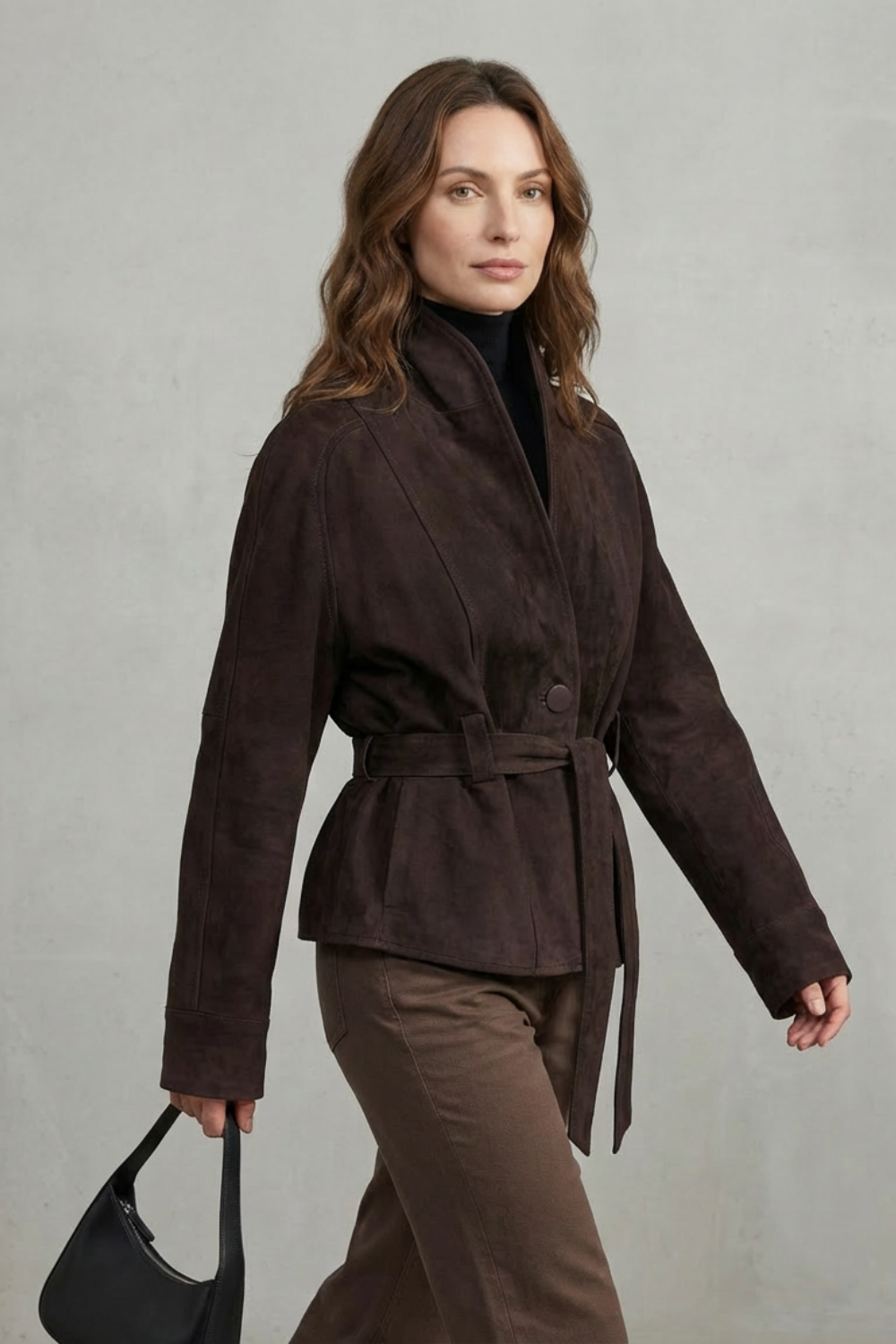 Alette – Cropped Double-Breasted Wool Jacket – French Elegance-10494046503255-OLVIA ROSE LONDON