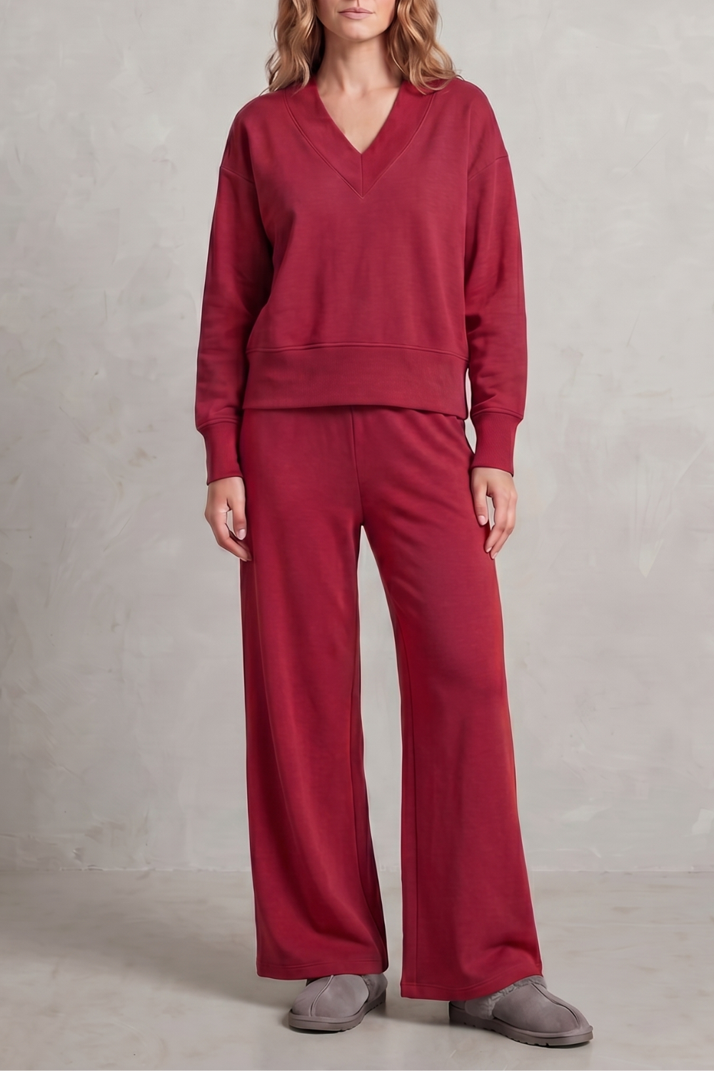 Allia – Relaxed fit – Wide-leg lounge set-10490755547479-OLVIA ROSE LONDON