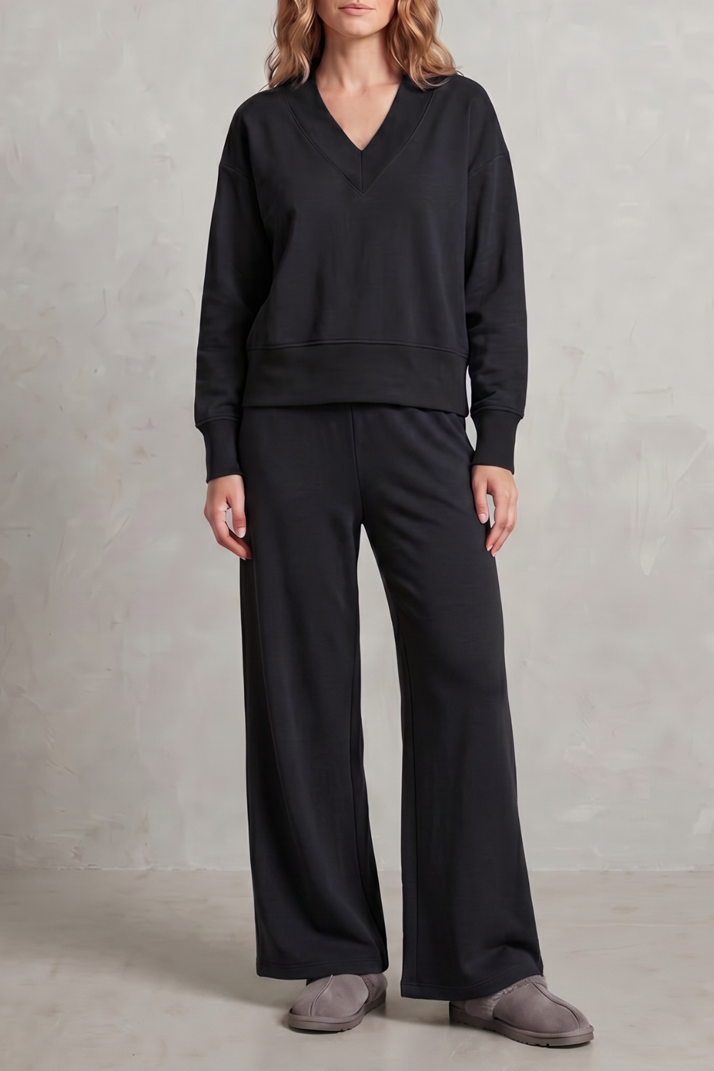 Allia – Relaxed fit – Wide-leg lounge set-10490755547479-OLVIA ROSE LONDON