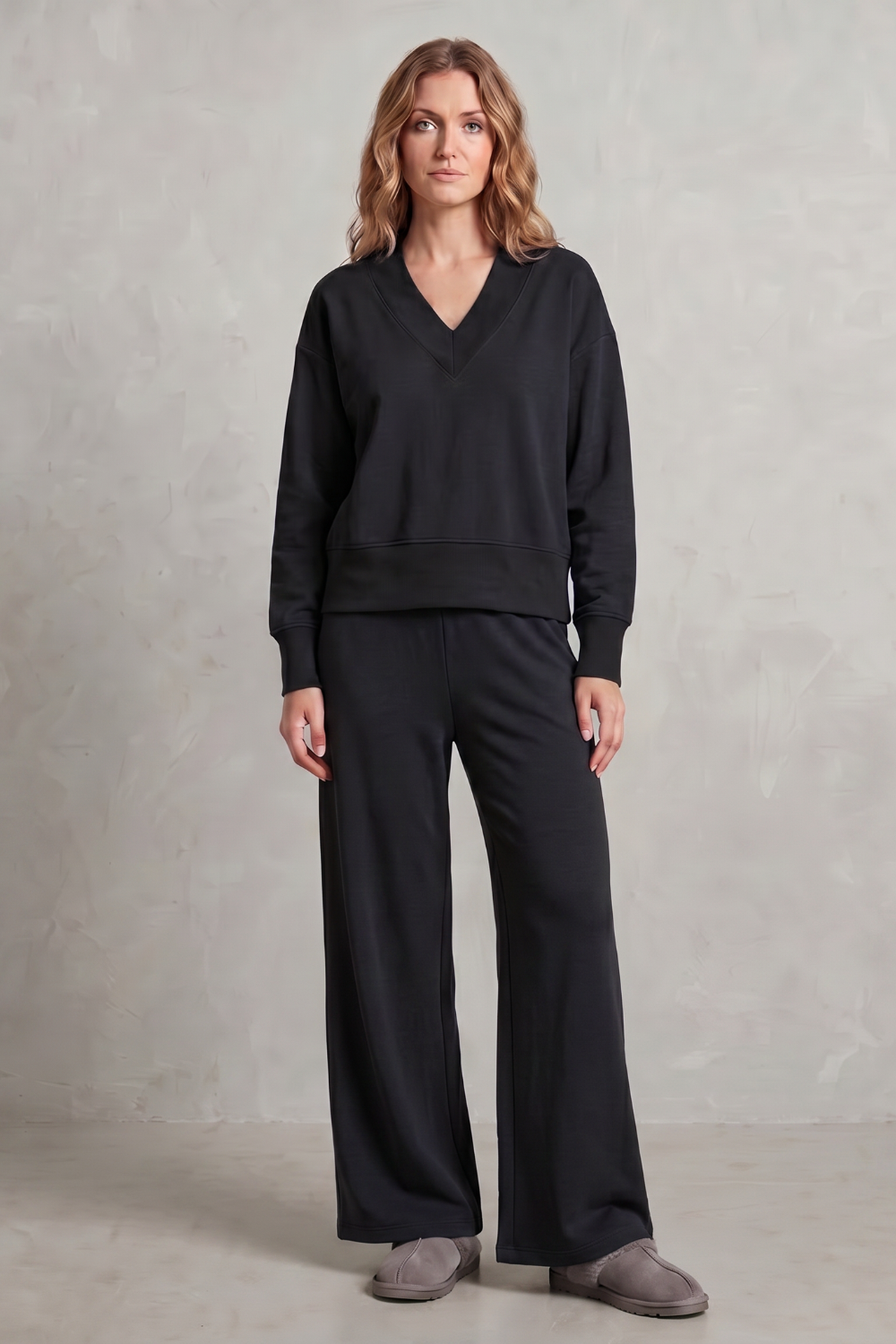 Allia – Relaxed fit – Wide-leg lounge set-10490755547479-OLVIA ROSE LONDON