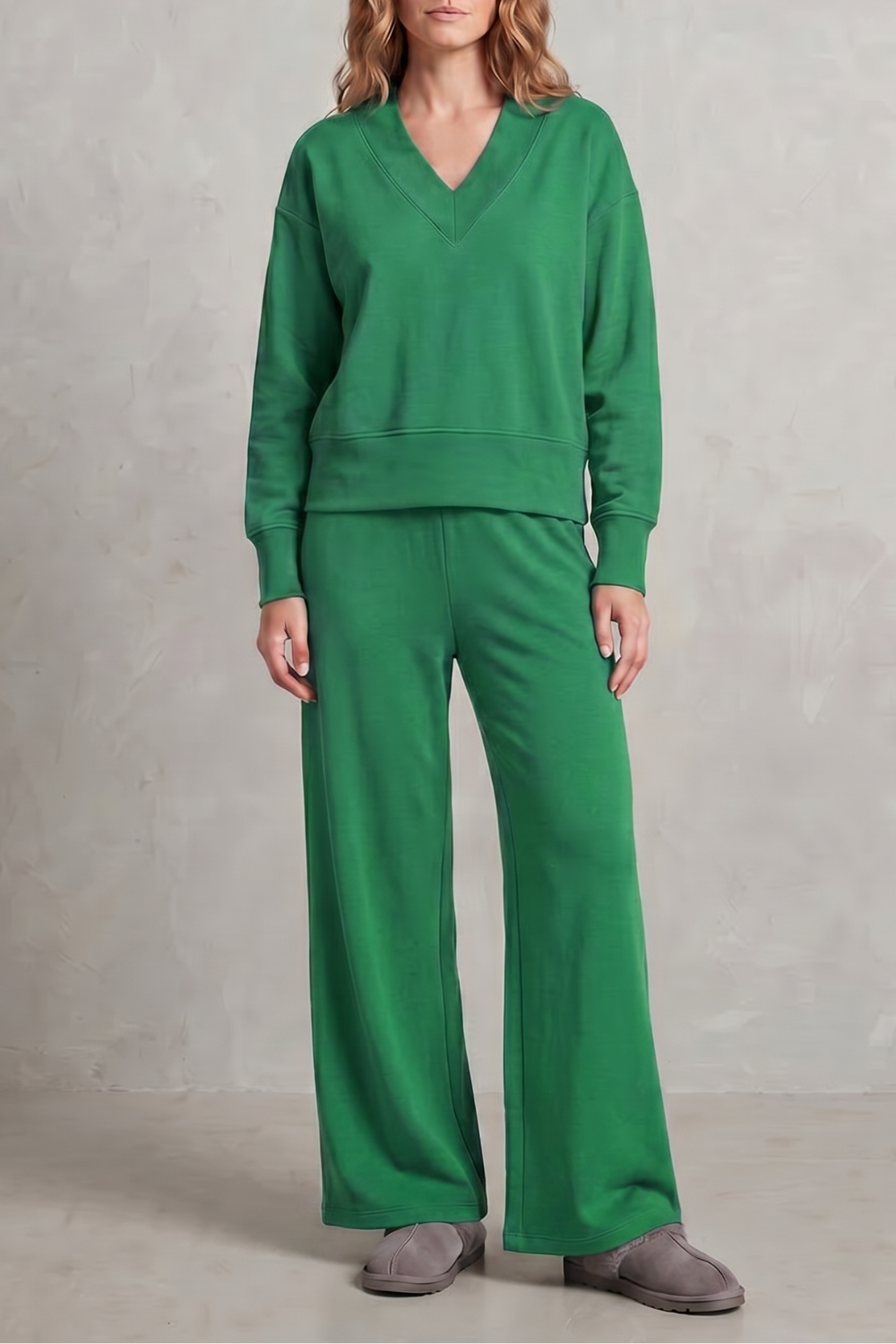 Allia – Relaxed fit – Wide-leg lounge set-10490755547479-OLVIA ROSE LONDON