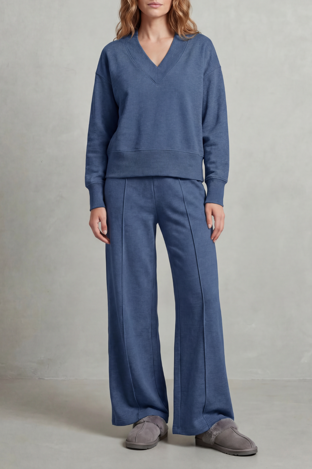 Allia – Relaxed fit – Wide-leg lounge set-10490755547479-OLVIA ROSE LONDON