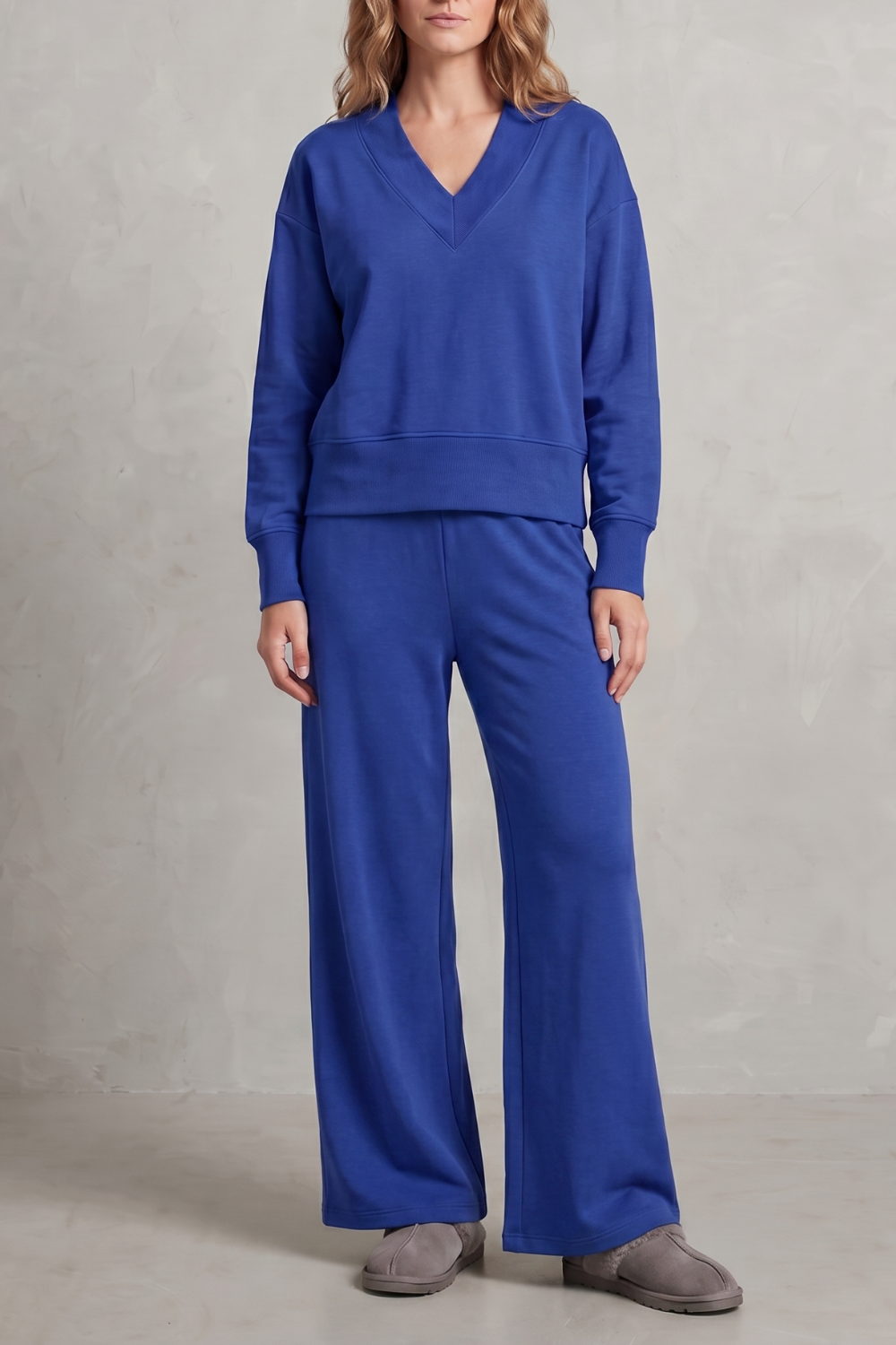 Allia – Relaxed fit – Wide-leg lounge set-10490755547479-OLVIA ROSE LONDON