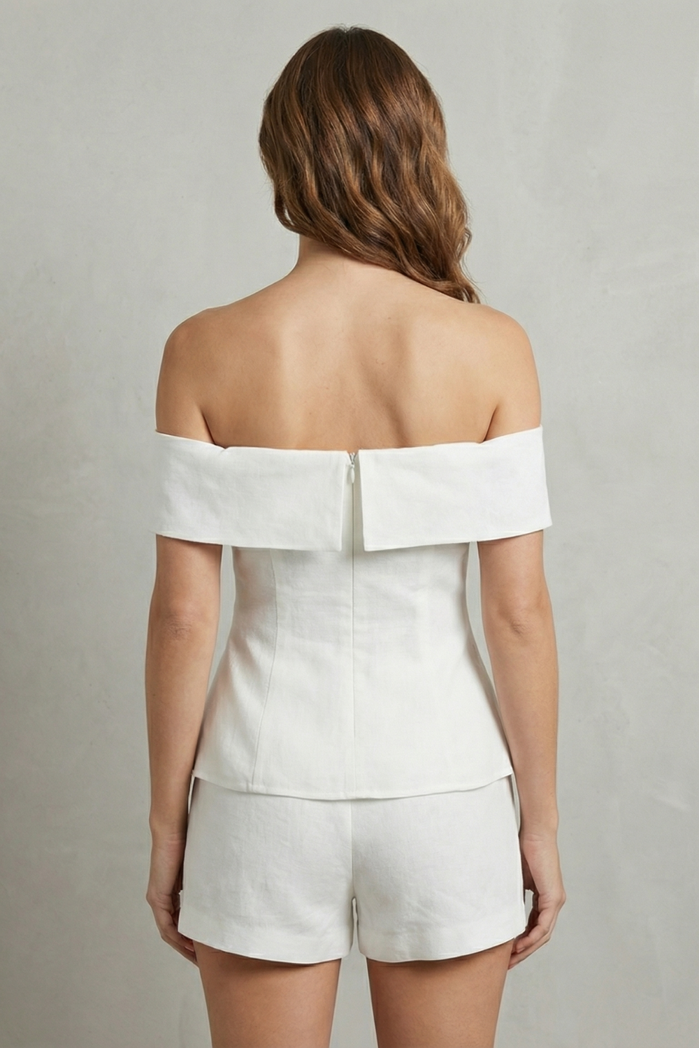 Alvienne – Off shoulder peplum elegance – Two piece set-10644332216663-OLVIA ROSE LONDON