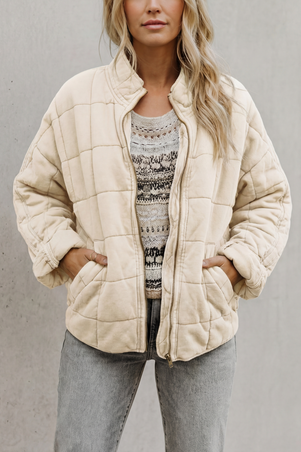 Ashwell – Quilted comfort – Everyday women’s jacket-10469896913239-OLVIA ROSE LONDON