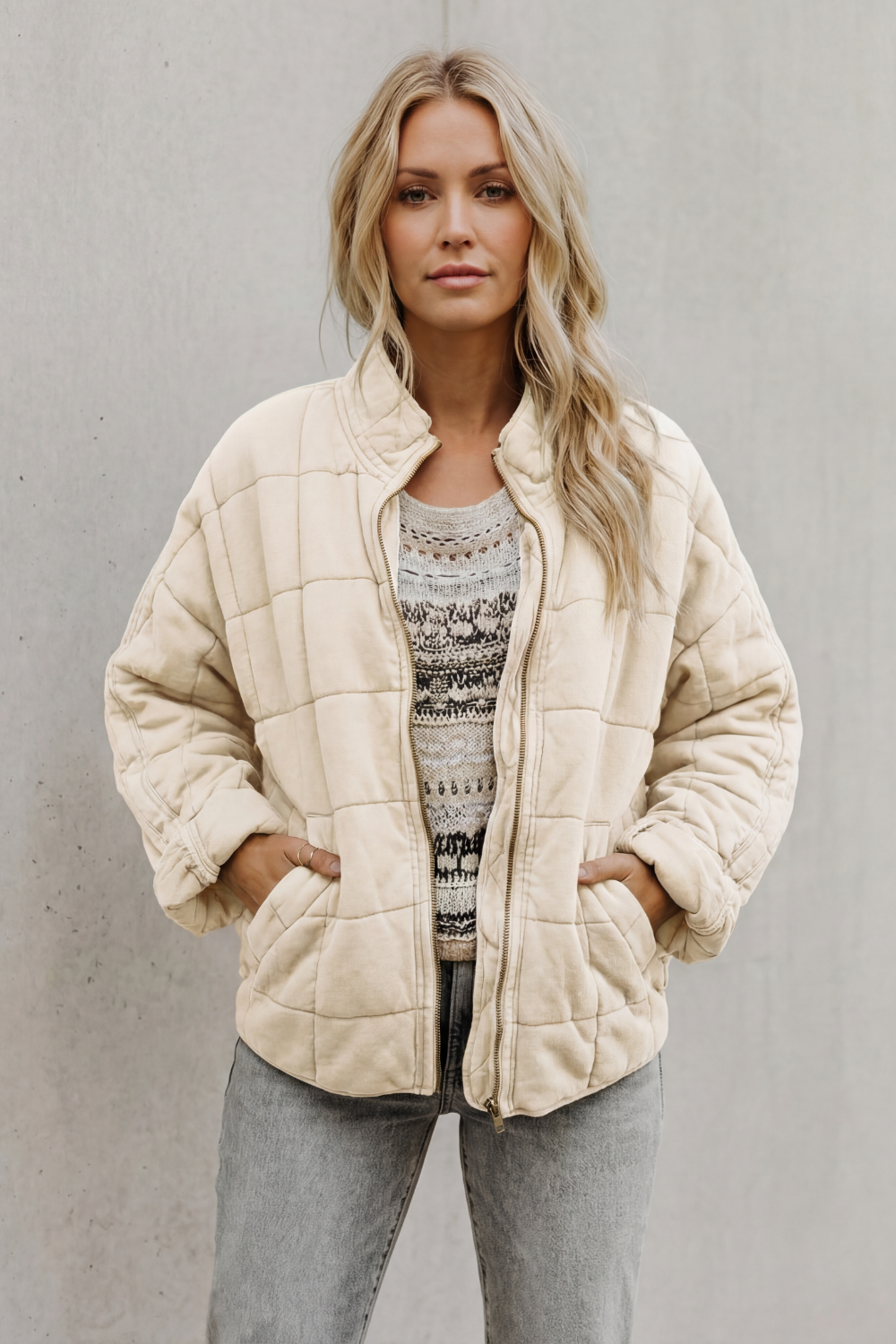 Ashwell – Quilted comfort – Everyday women’s jacket-10469896913239-OLVIA ROSE LONDON