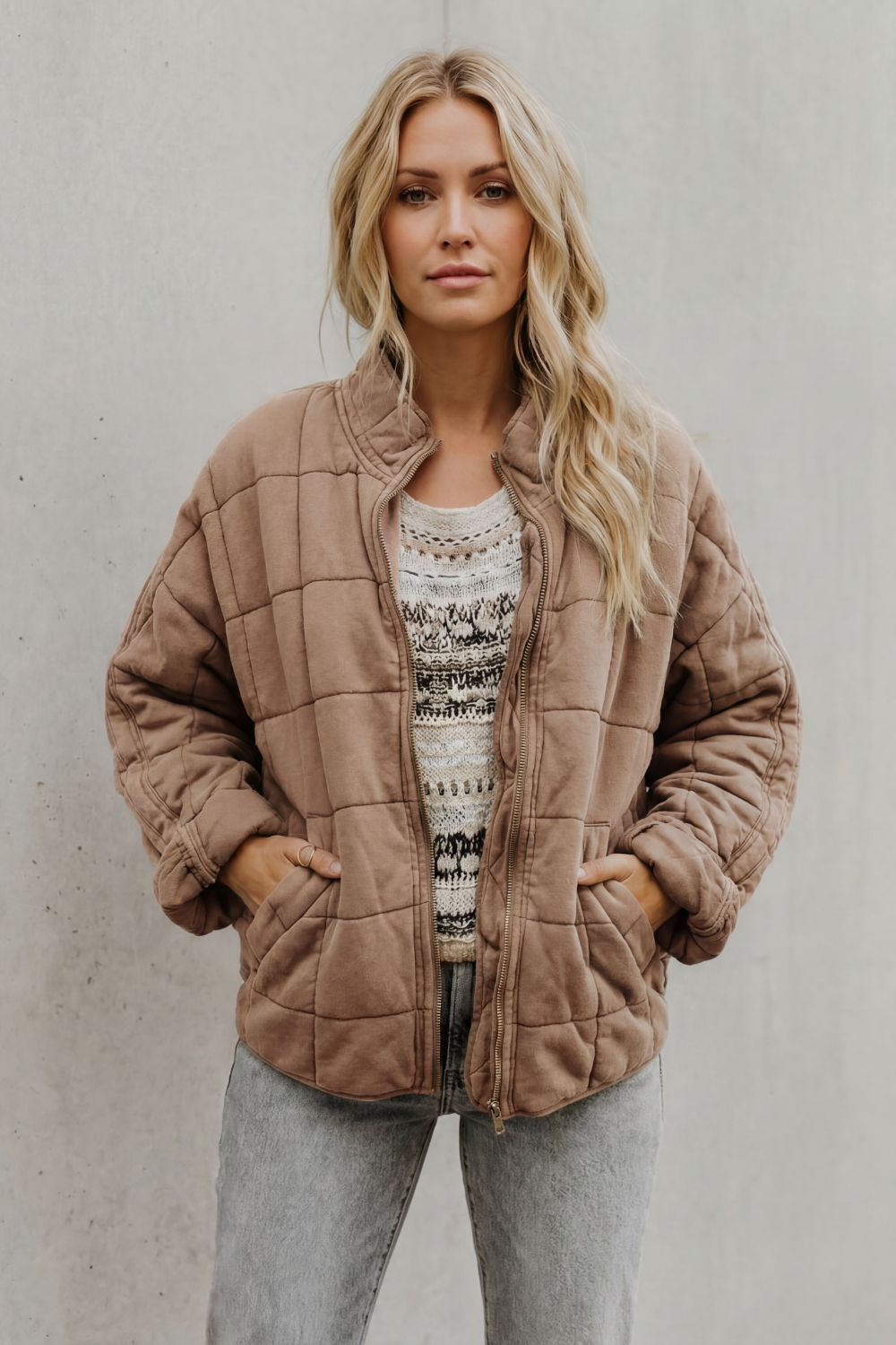 Ashwell – Quilted comfort – Everyday women’s jacket-10469896913239-OLVIA ROSE LONDON