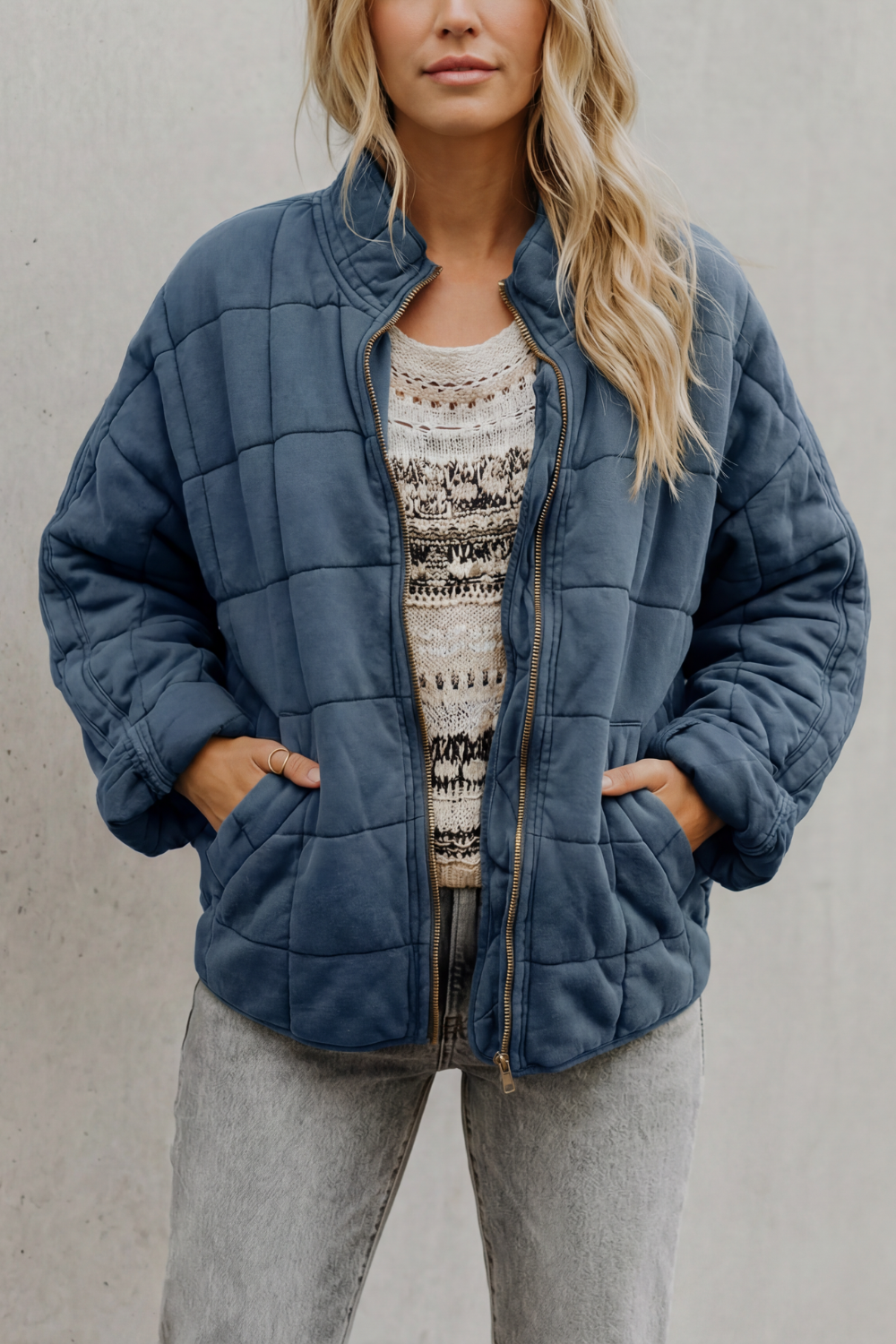 Ashwell – Quilted comfort – Everyday women’s jacket-10469896913239-OLVIA ROSE LONDON