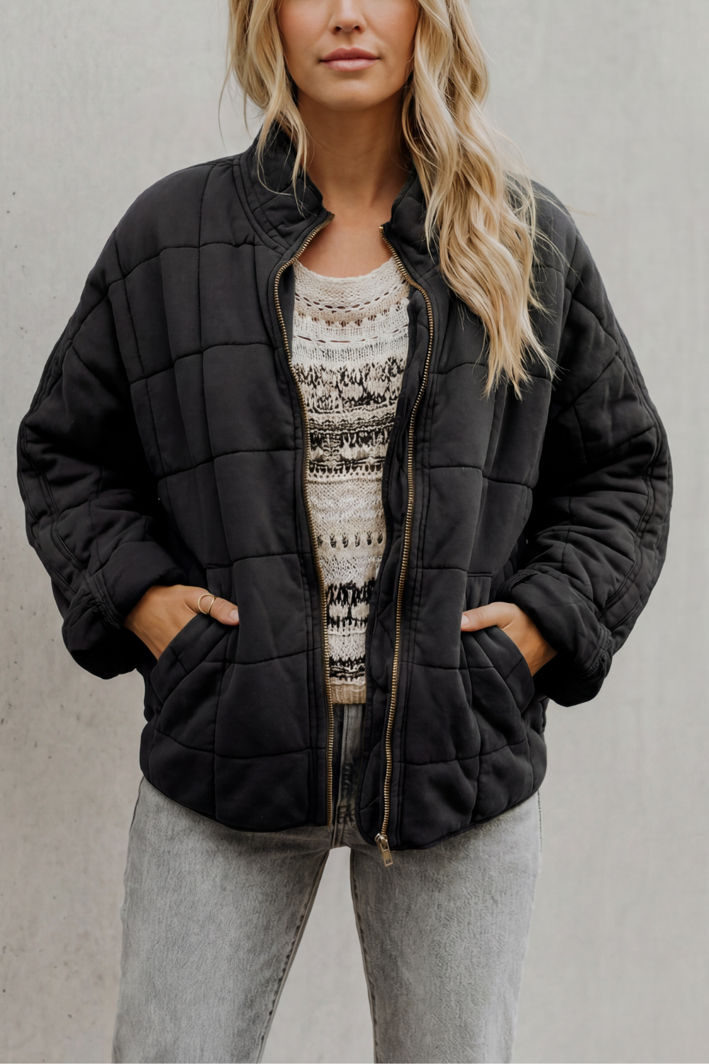 Ashwell – Quilted comfort – Everyday women’s jacket-10469896913239-OLVIA ROSE LONDON