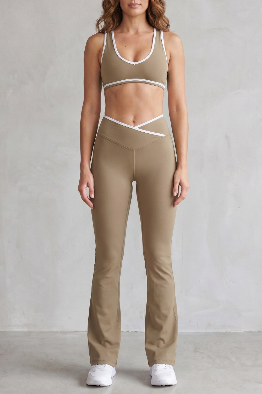 Aurelia – Sculpting contrast trim – Activewear set-10911112921431-OLVIA ROSE LONDON