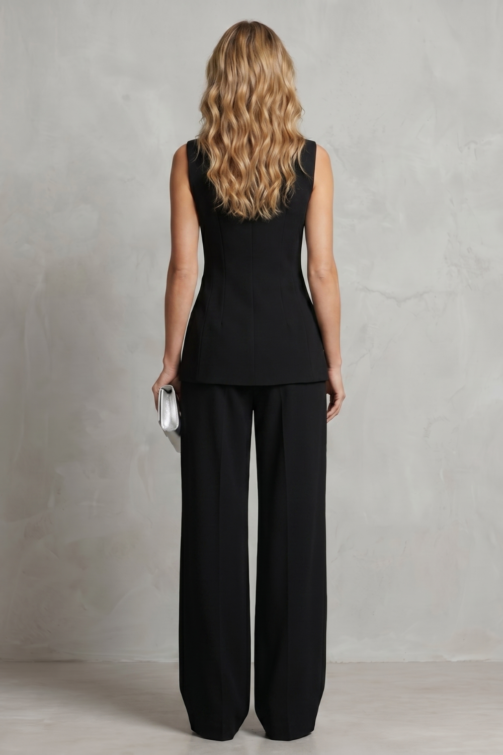 Aurellia – Draped tailored elegance – Trouser set-10914564800855-OLVIA ROSE LONDON