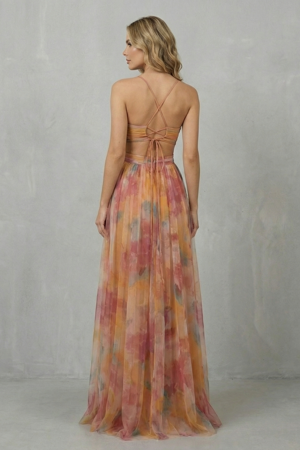 Aurellia – Watercolour romance – Sleeveless maxi dress-10598697566551-OLVIA ROSE LONDON