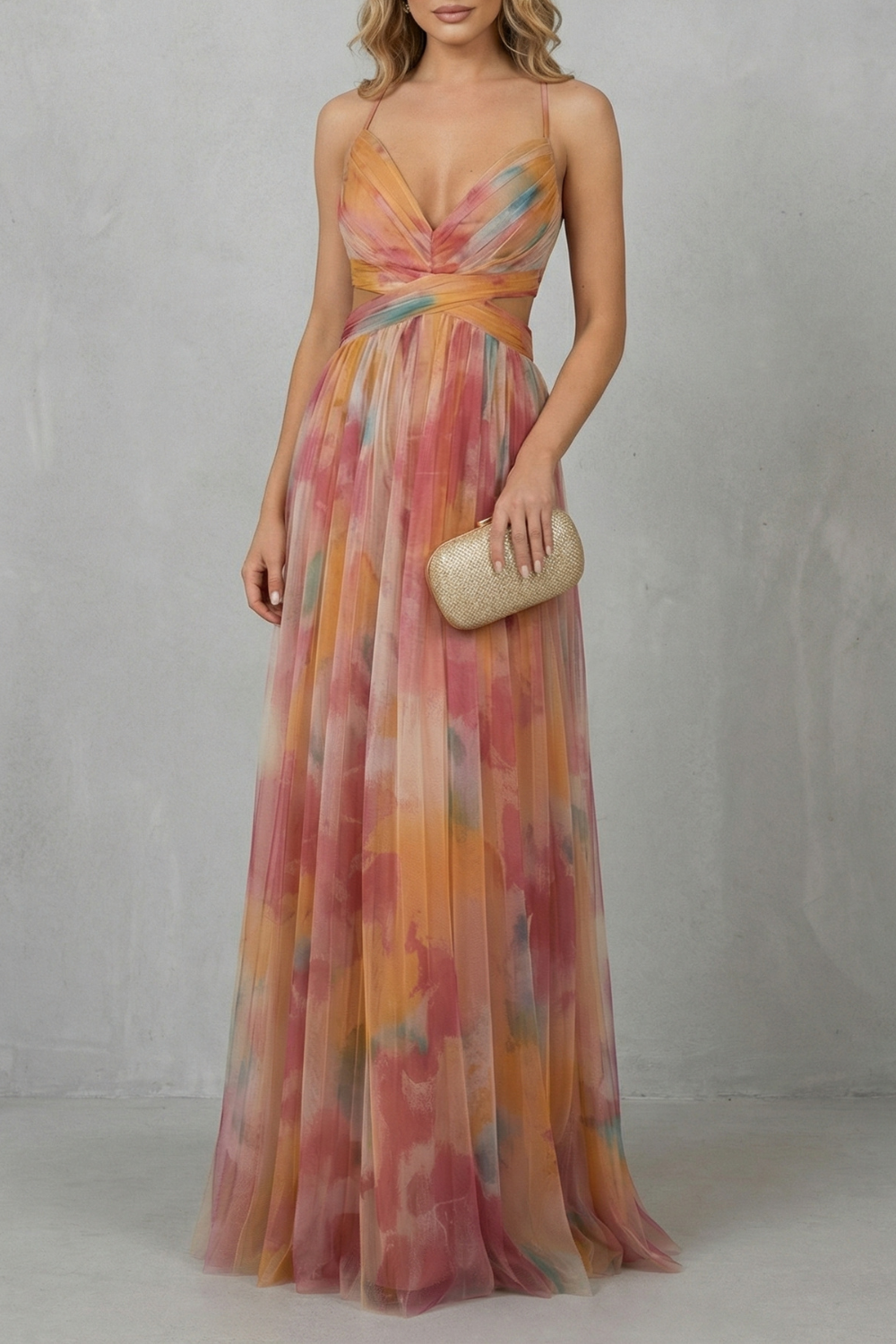 Aurellia – Watercolour romance – Sleeveless maxi dress-10598697566551-OLVIA ROSE LONDON