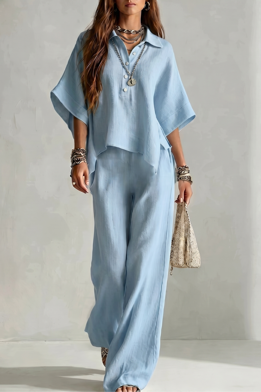 Avelisse – Relaxed resort elegance – Trouser set-10914601206103-OLVIA ROSE LONDON