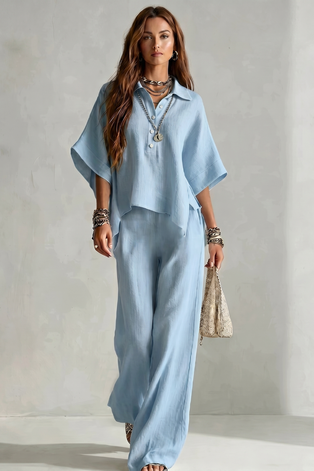 Avelisse – Relaxed resort elegance – Trouser set-10914601206103-OLVIA ROSE LONDON