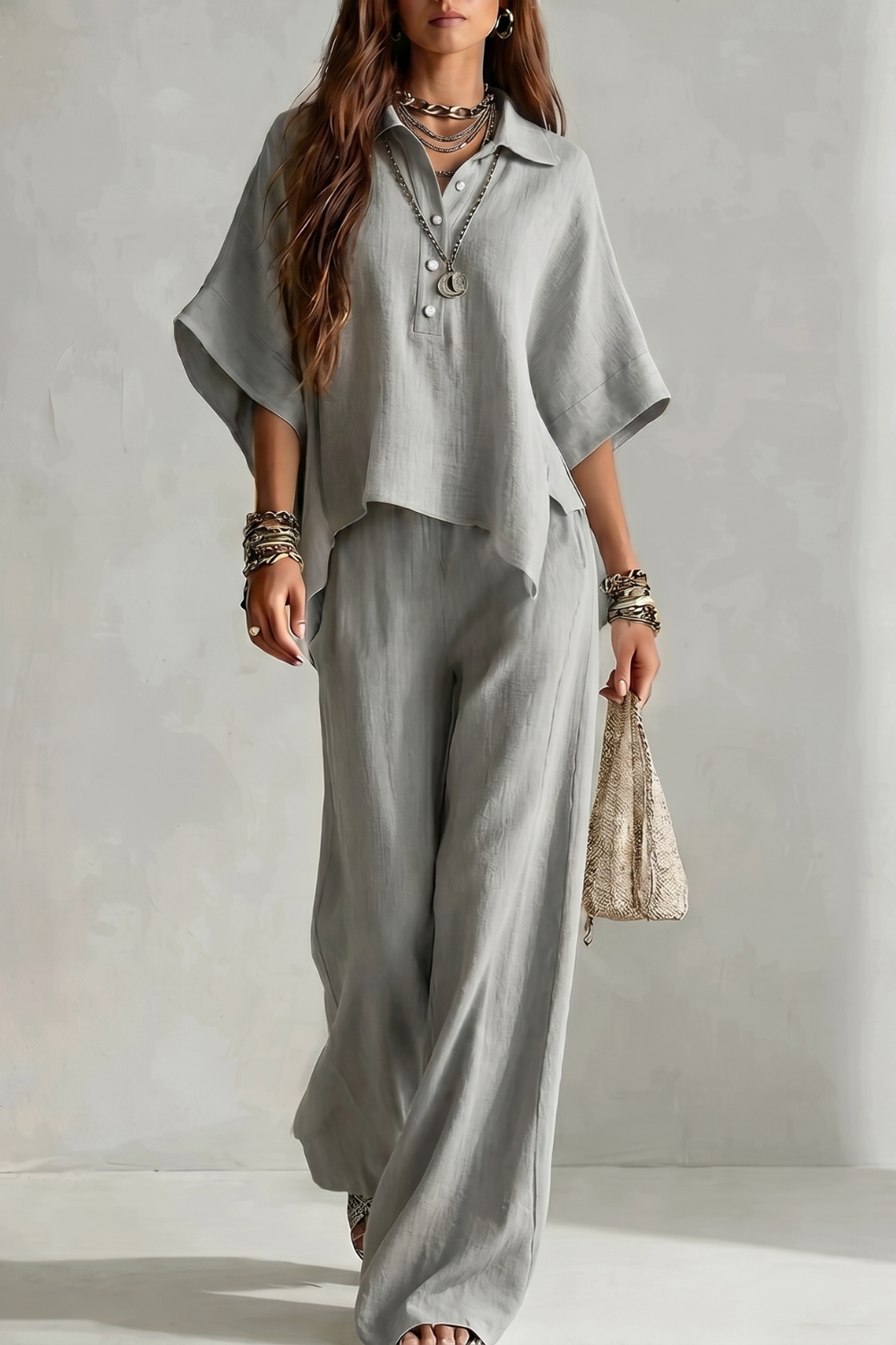 Avelisse – Relaxed resort elegance – Trouser set-10914601206103-OLVIA ROSE LONDON