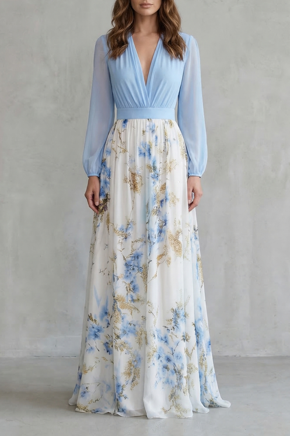 Avelisse – Romantic flow – Floral maxi dress-10619263156567-OLVIA ROSE LONDON