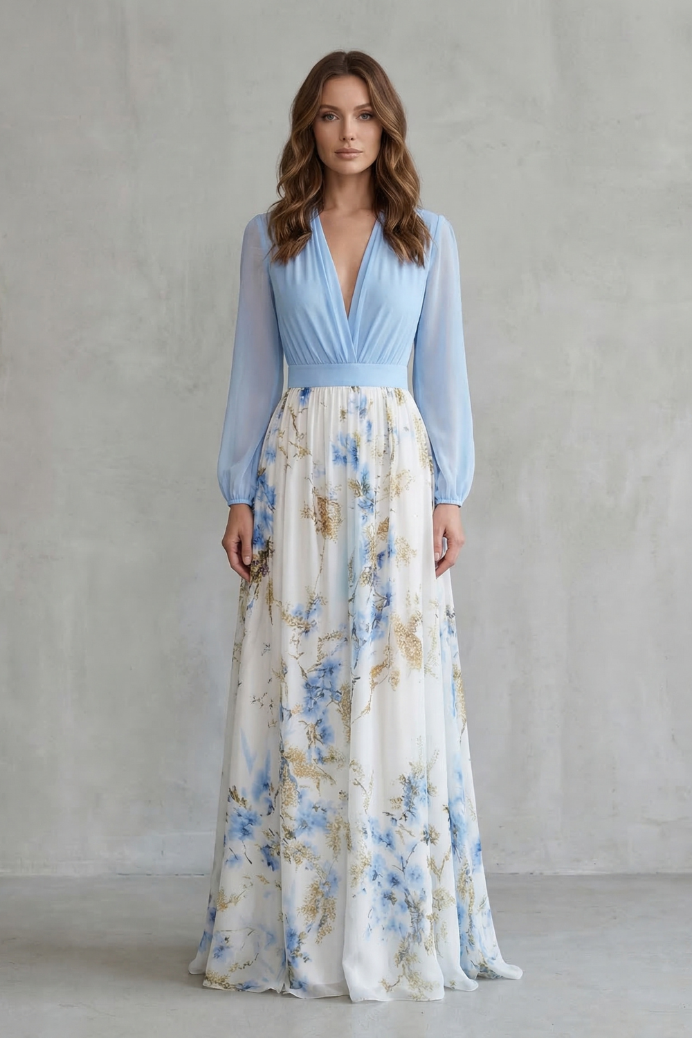 Avelisse – Romantic flow – Floral maxi dress-10619263156567-OLVIA ROSE LONDON