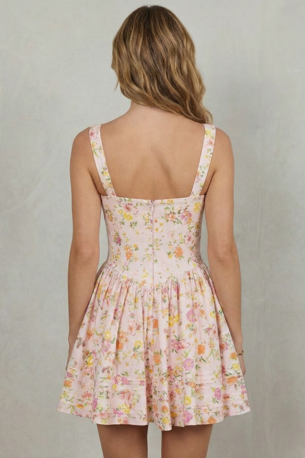 Avellina – Soft floral charm – Mini dress-10747081261399-OLVIA ROSE LONDON