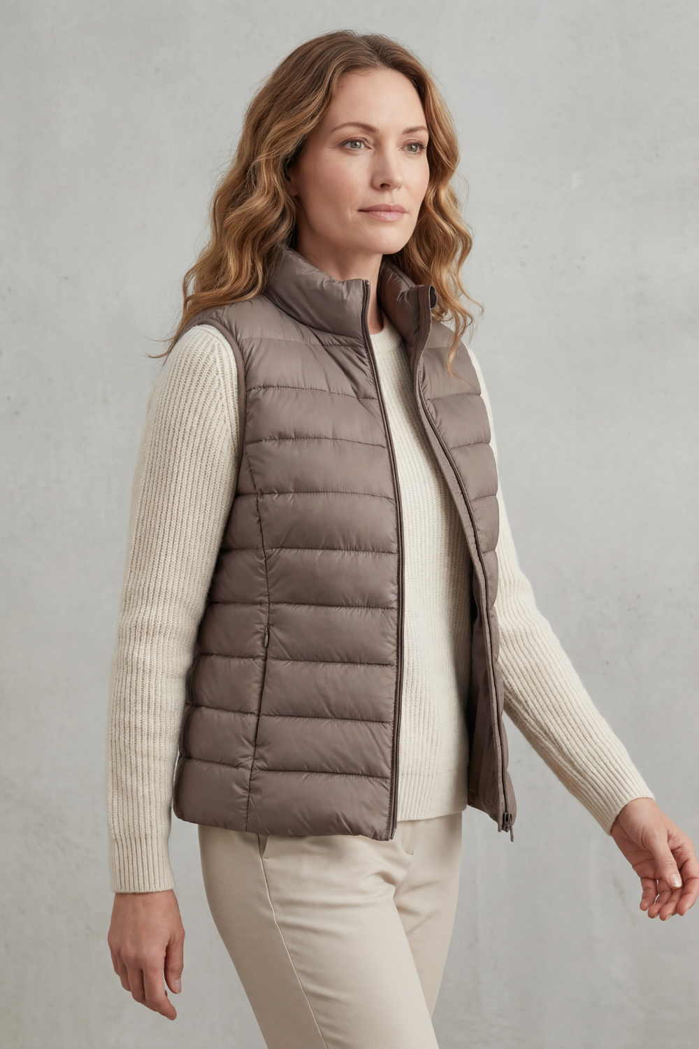 Belgrave – Lightweight layering – Puffer gilet vest-10469896782167-OLVIA ROSE LONDON