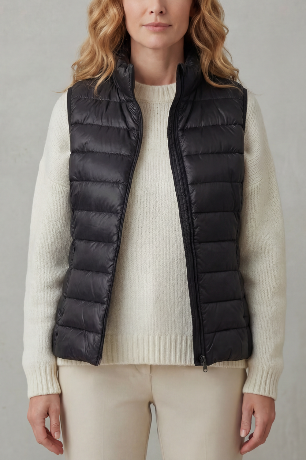 Belgrave – Lightweight layering – Puffer gilet vest-10469896782167-OLVIA ROSE LONDON