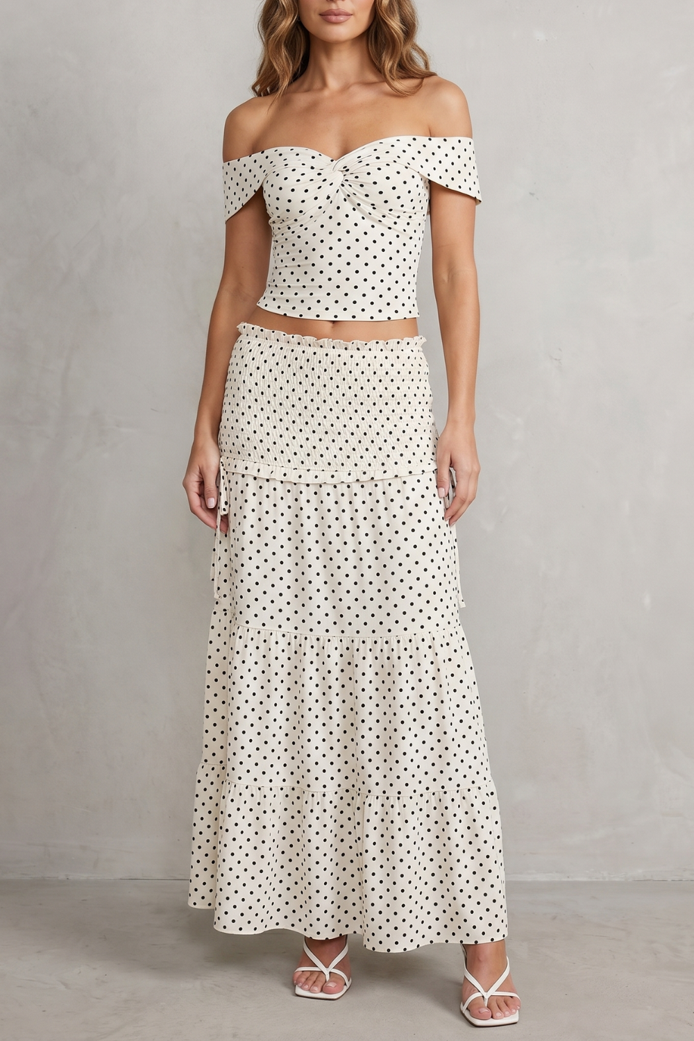 Bellafleur – Polka dot romance – Skirt set-10908686647639-OLVIA ROSE LONDON