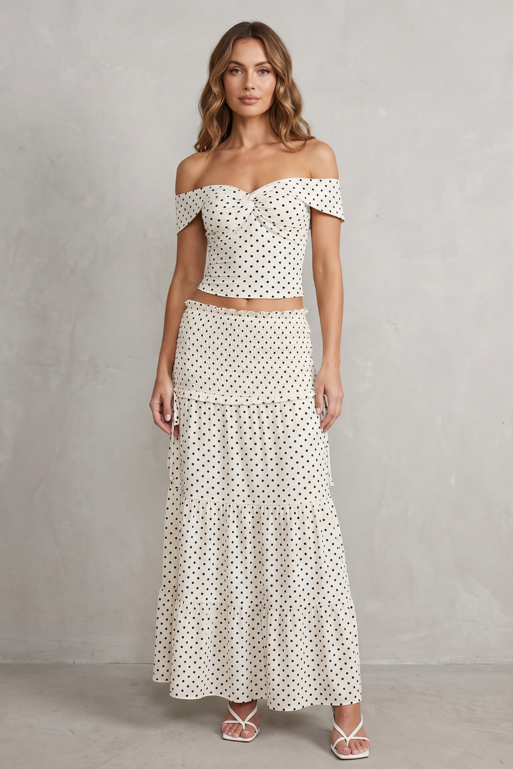Bellafleur – Polka dot romance – Skirt set-10908686647639-OLVIA ROSE LONDON