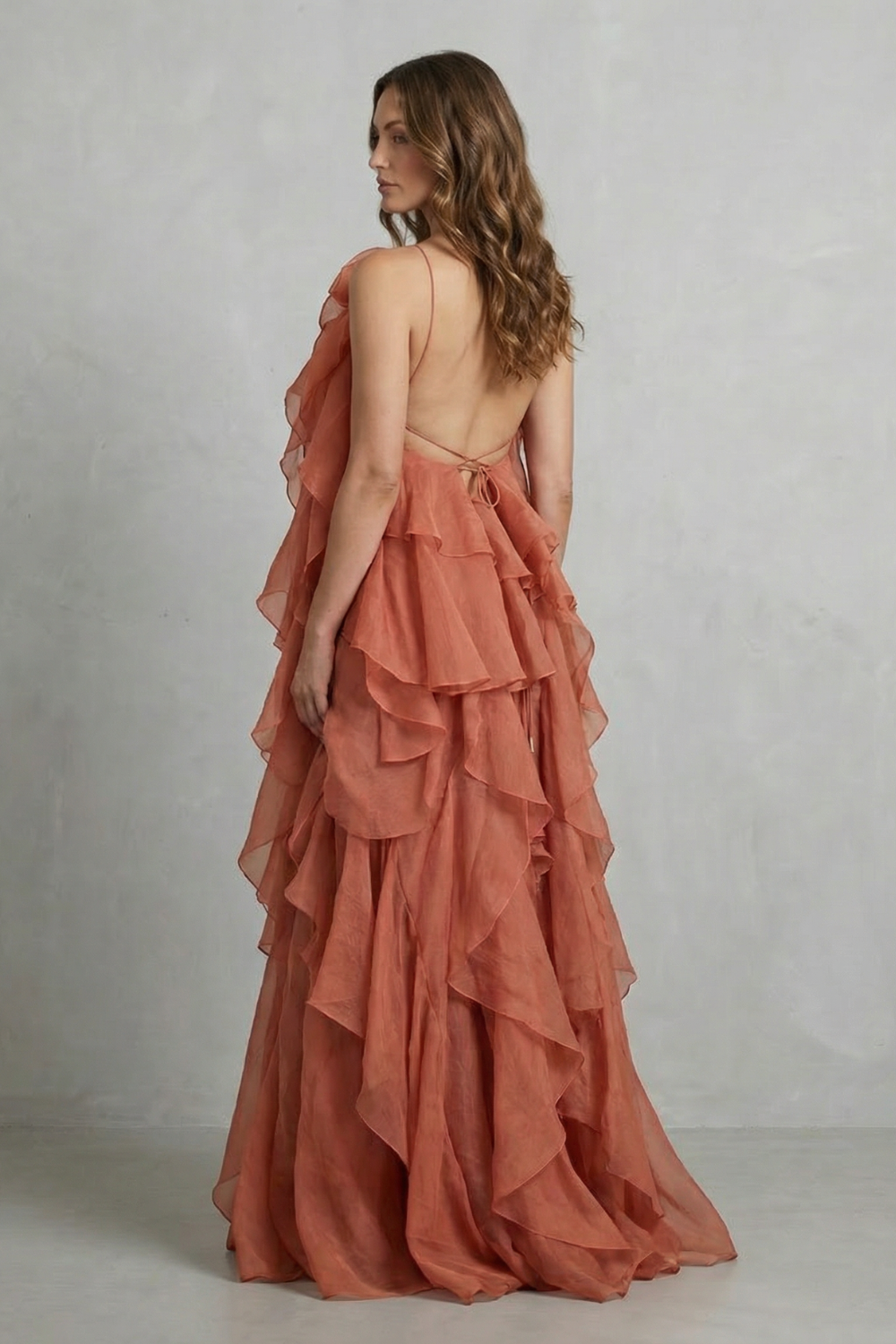 Bellarose – Layered ruffle statement – Maxi dress-10747165311319-OLVIA ROSE LONDON