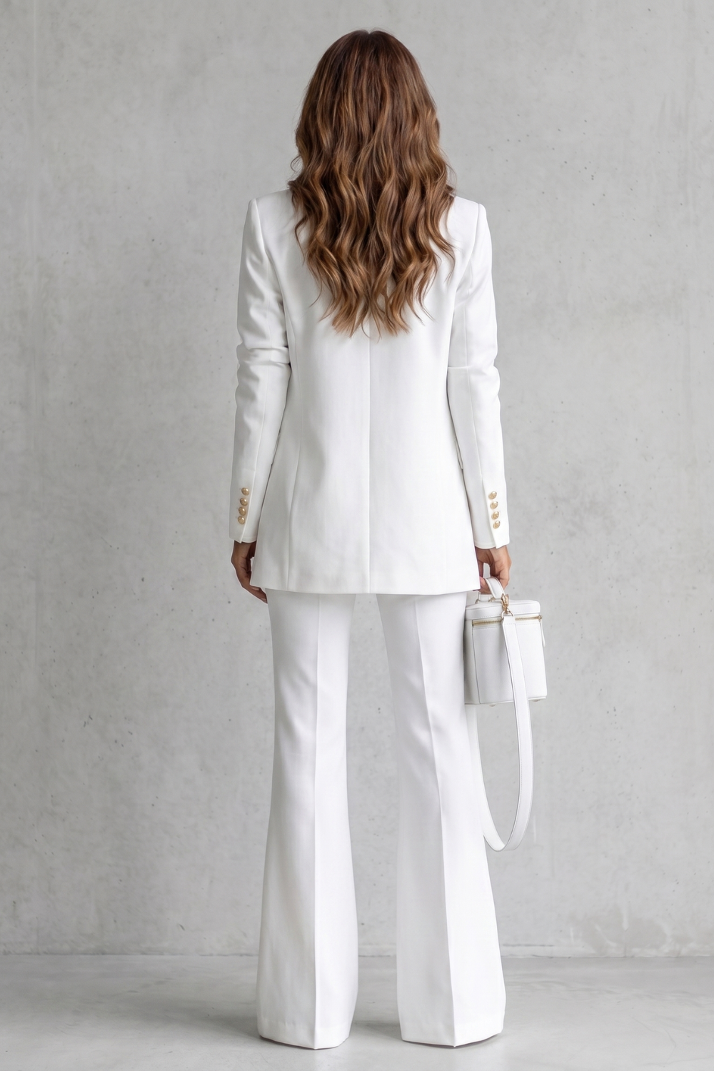 Bellavique – Refined tailored silhouette – Trouser suit set-10911113085271-OLVIA ROSE LONDON