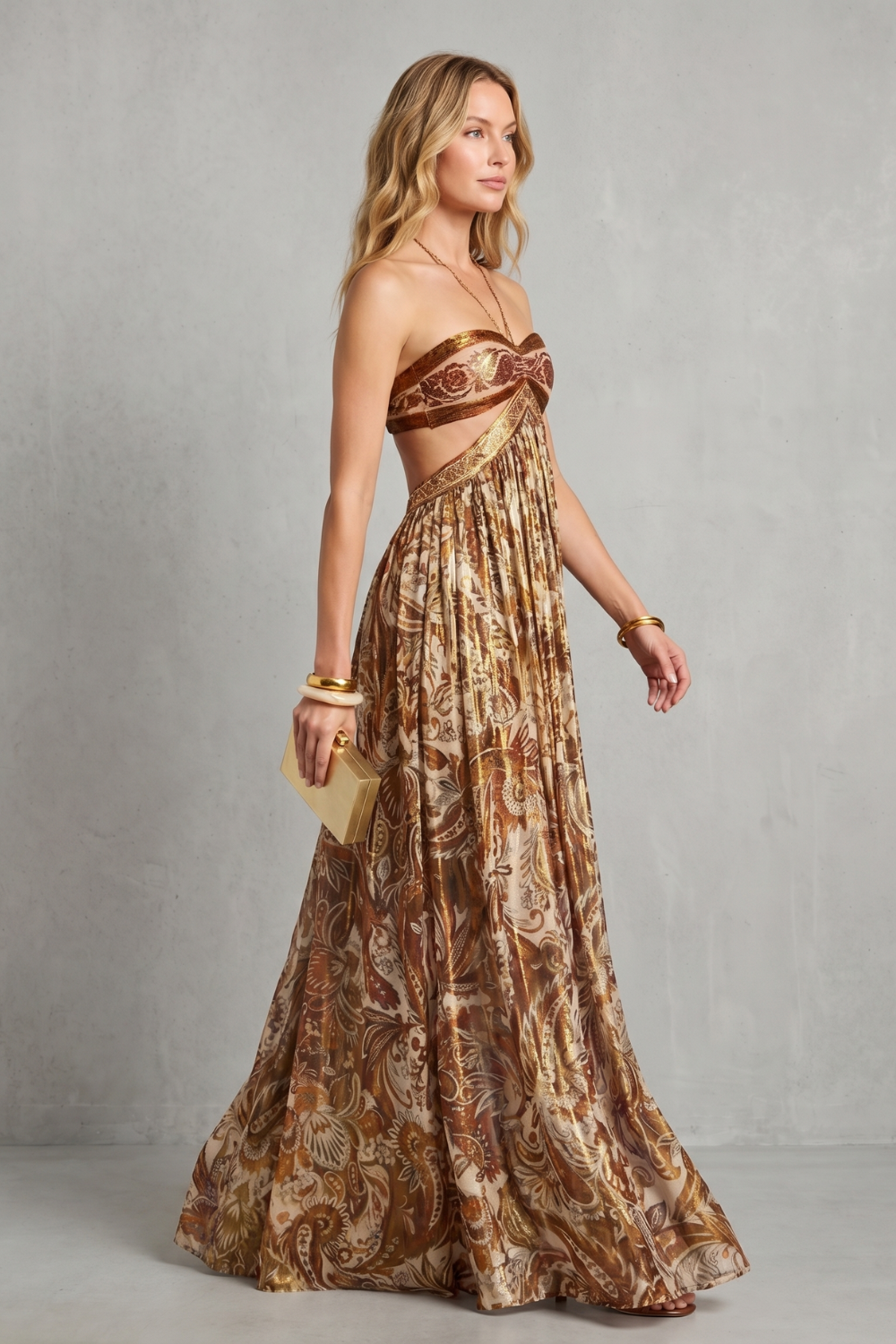 Bohemira – Paisley halter flow – Maxi dress-10755313533271-OLVIA ROSE LONDON