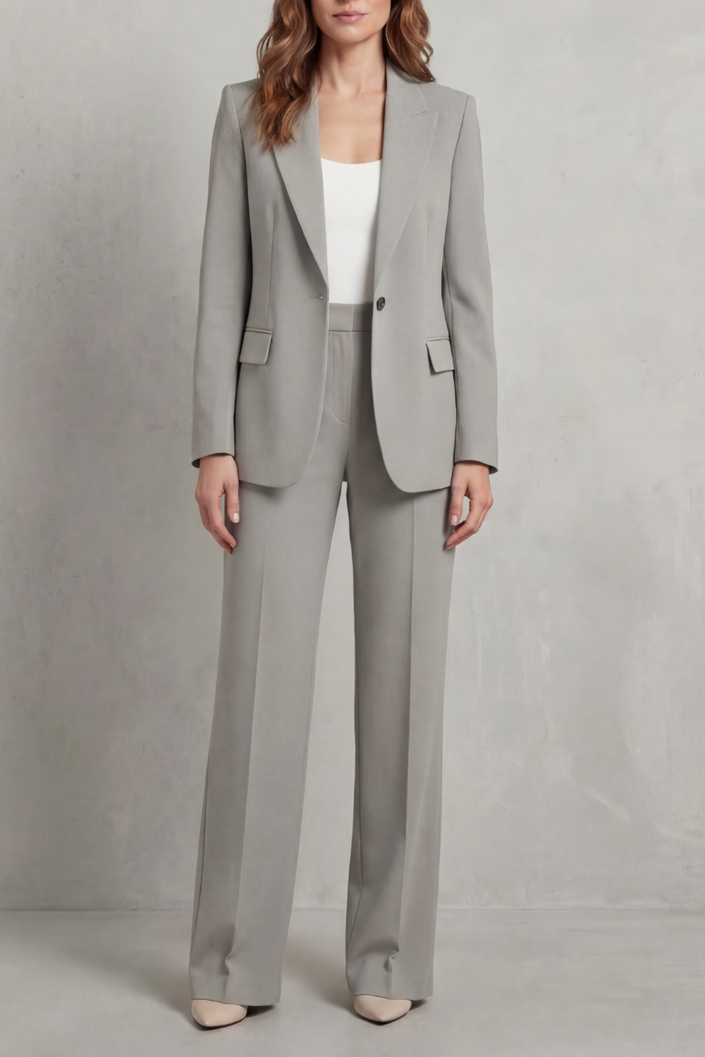 Brenda – Timeless Tailored – Power Suit Set-10490774815063-OLVIA ROSE LONDON