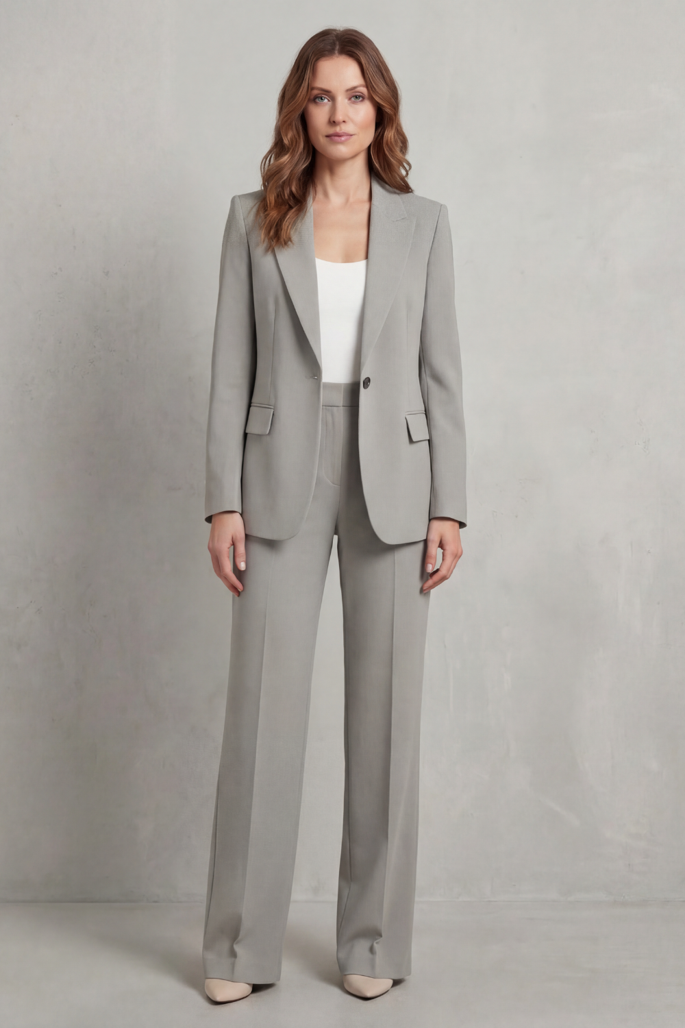 Brenda – Timeless Tailored – Power Suit Set-10490774815063-OLVIA ROSE LONDON