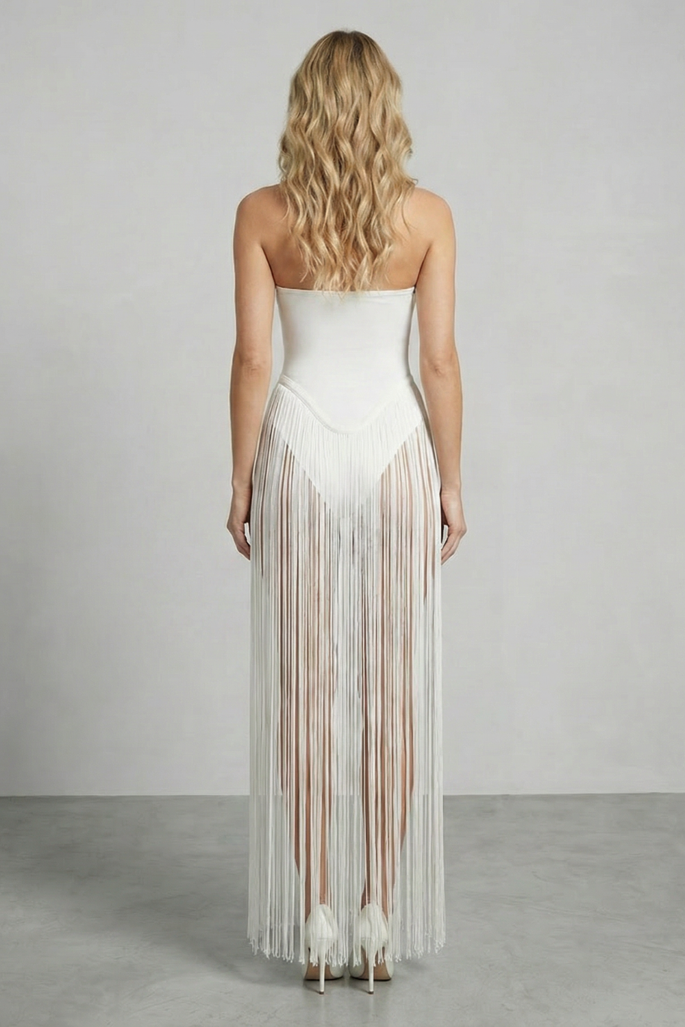 Brivelle – Fringe panel allure – Mini dress-10747080737111-OLVIA ROSE LONDON