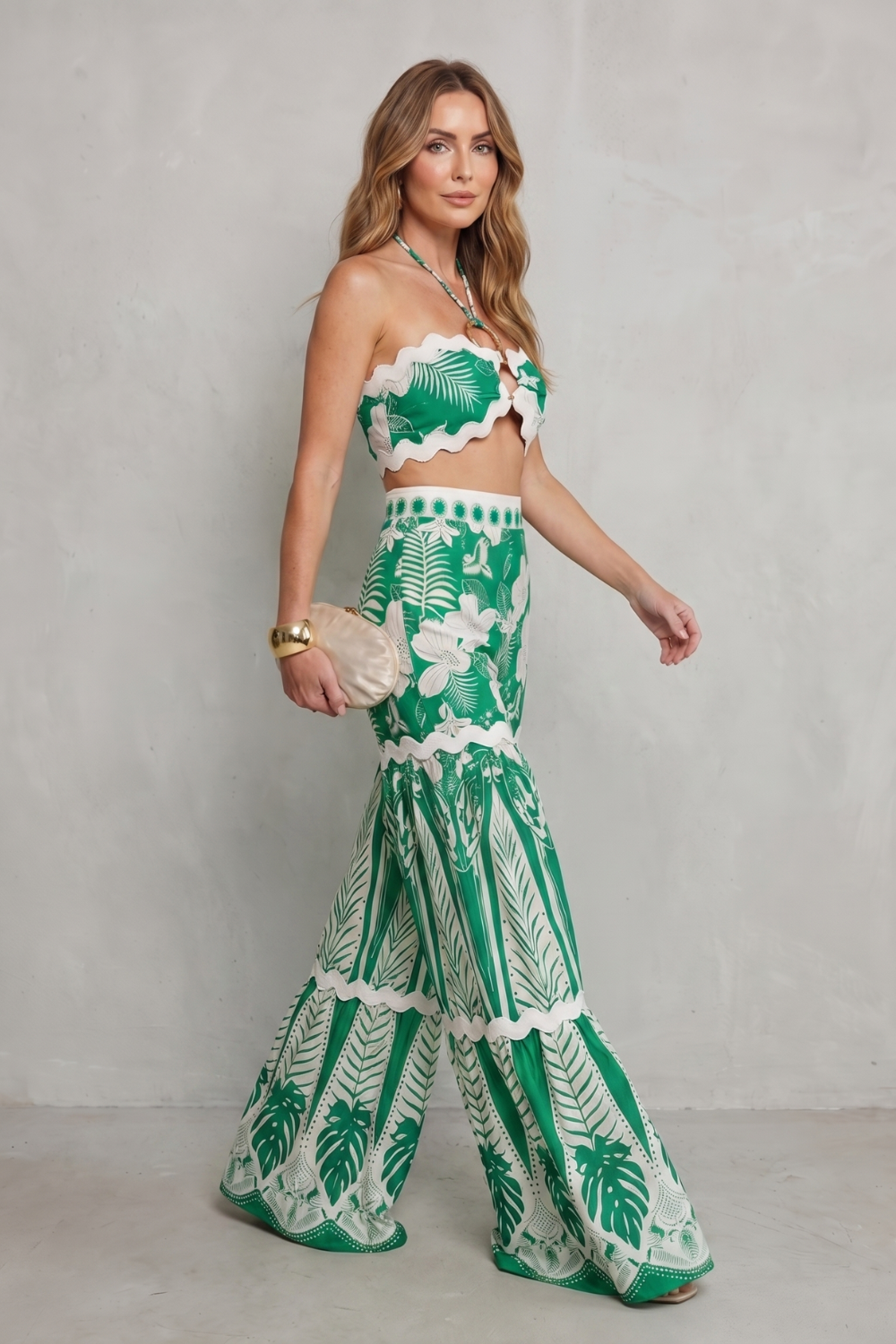 Cassira – Tropical print allure – Two-piece set-10755688989015-OLVIA ROSE LONDON
