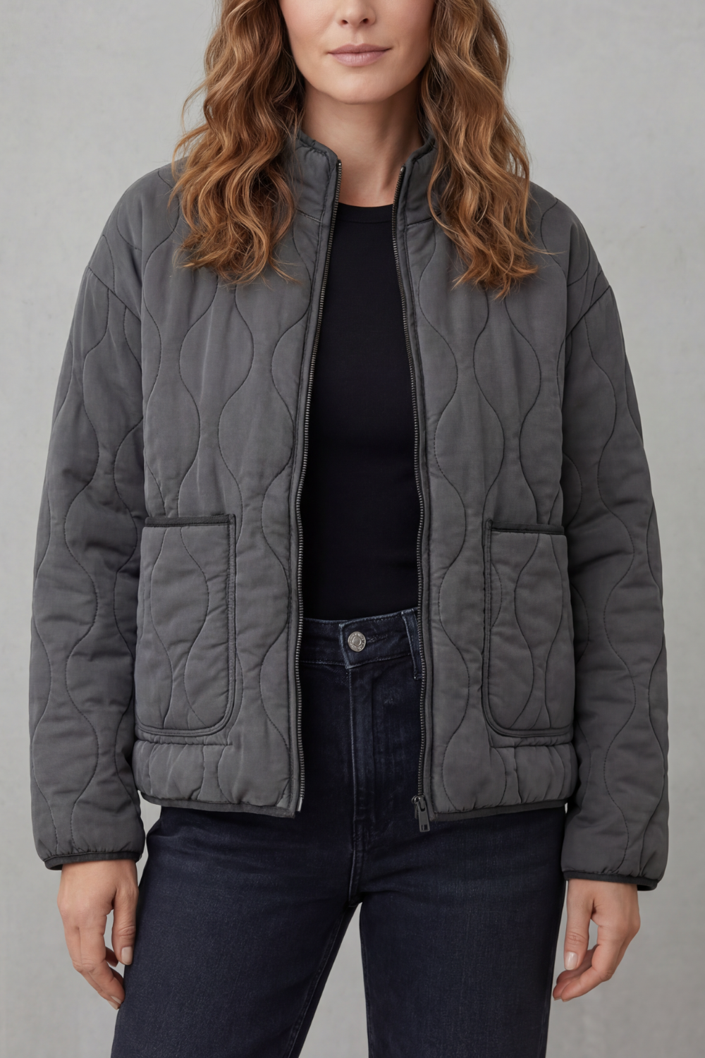 Cavelline – Quilted silhouette – Puffer jacket-10469897175383-OLVIA ROSE LONDON