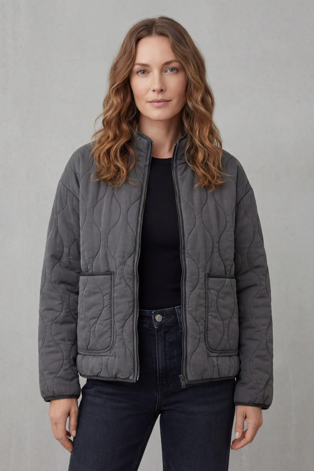 Cavelline – Quilted silhouette – Puffer jacket-10469897175383-OLVIA ROSE LONDON