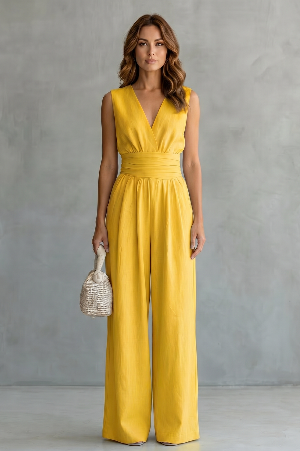 Celestielle – Waist-defining elegance – Sleeveless jumpsuit-10908818276695-OLVIA ROSE LONDON