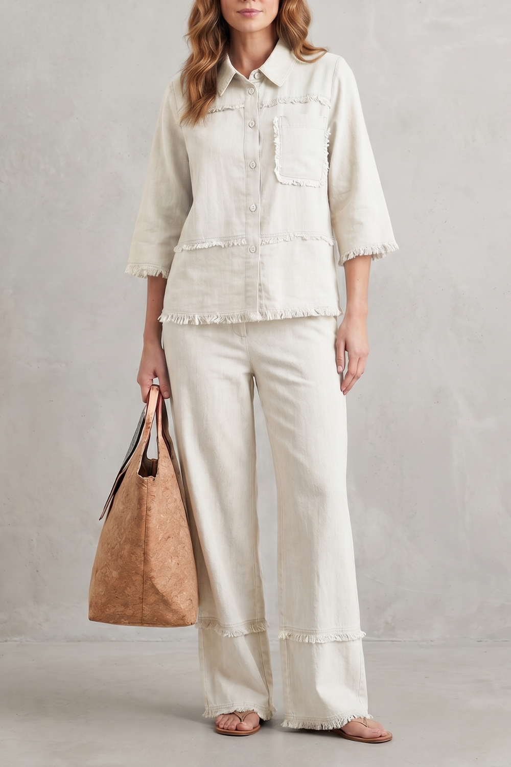 Celestine – Relaxed linen-inspired style – Trouser set-10914565030231-OLVIA ROSE LONDON