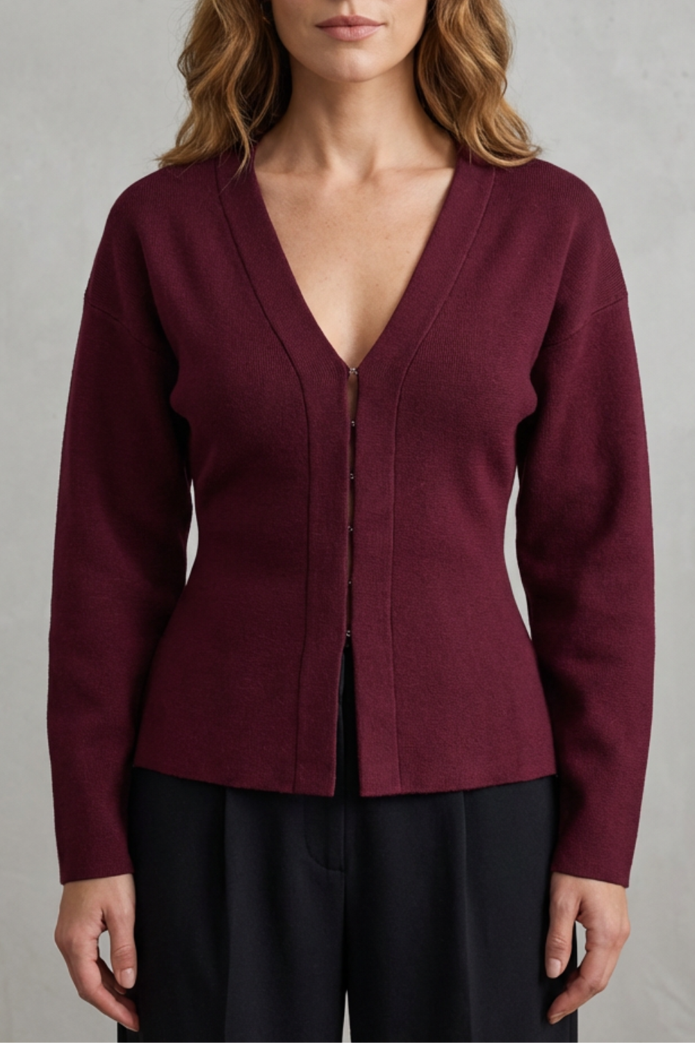 Clarette – Effortless Charm – Knitted Slim Jacket & Skirt Set-10508122095959-OLVIA ROSE LONDON