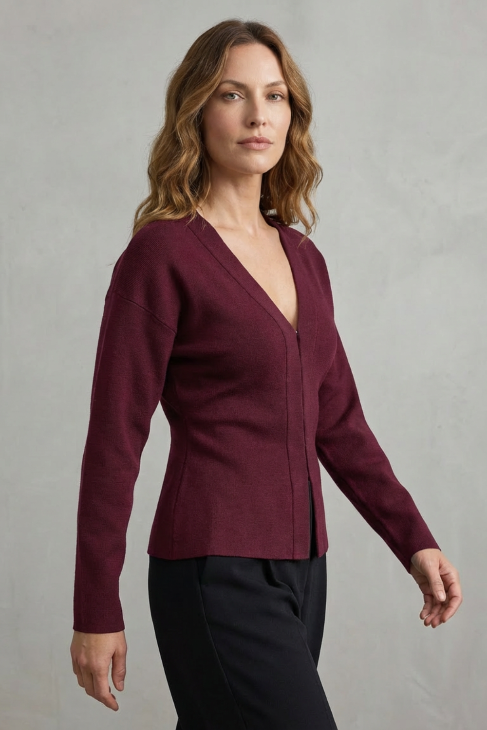 Clarette – Effortless Charm – Knitted Slim Jacket & Skirt Set-10508122095959-OLVIA ROSE LONDON