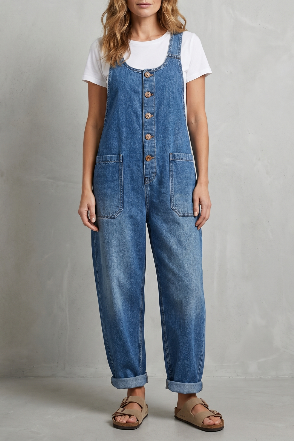 Denovia – Vintage denim charm – Overalls-10914652553559-OLVIA ROSE LONDON